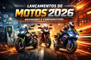 Lançamentos de motos 2026: novidades e comparativos